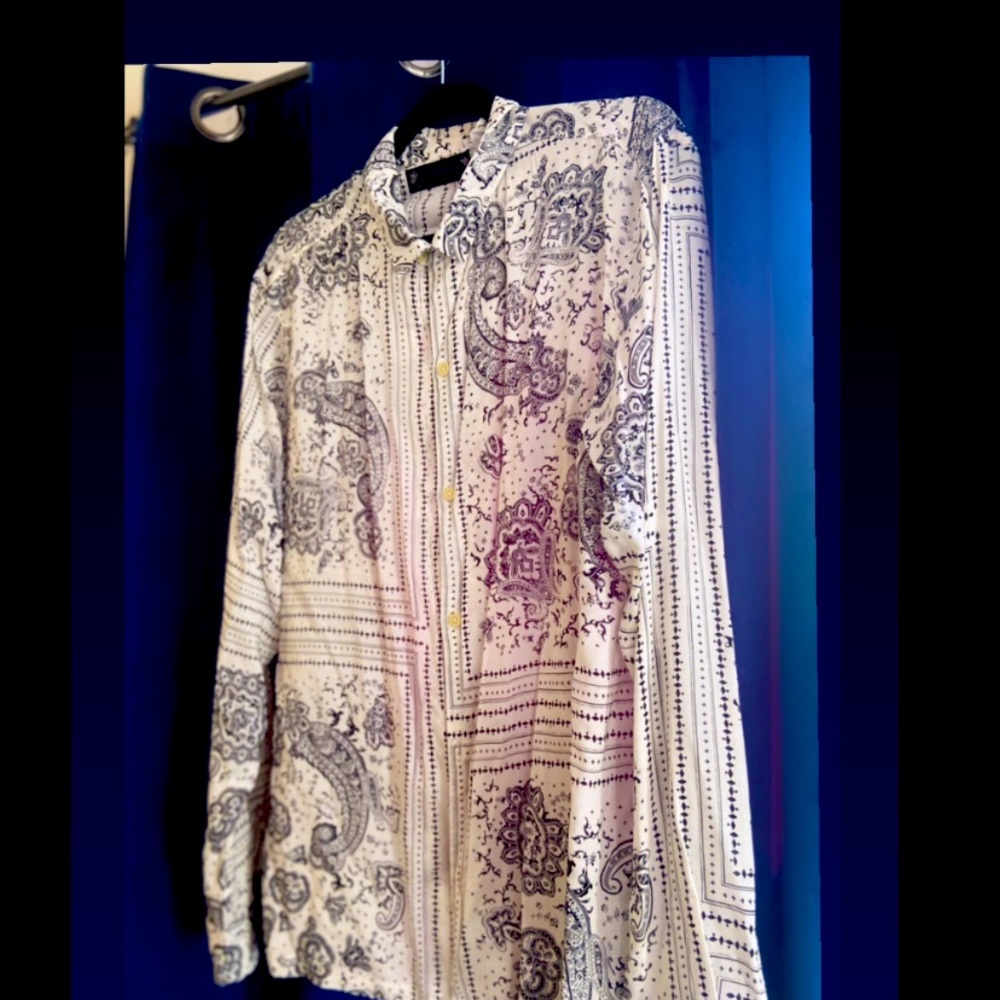 All Saints Button down (light material)